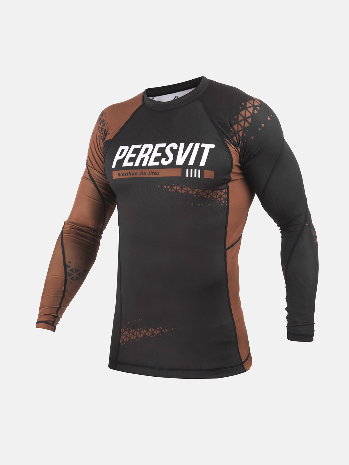 Peresvit Ranked Rashguard Longsleeve Brown, Photo № 5